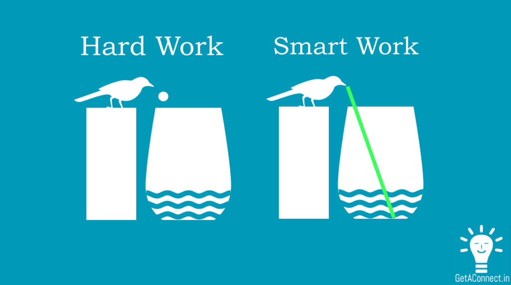 Hard work vs smart work
